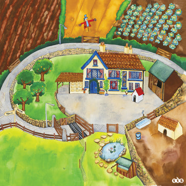 active world tuff tray farmyard mat